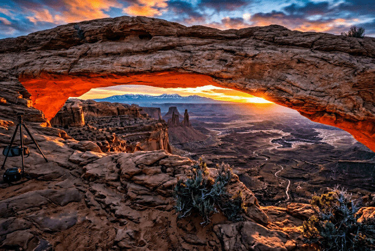 Storm Light in Canyonlands National Park