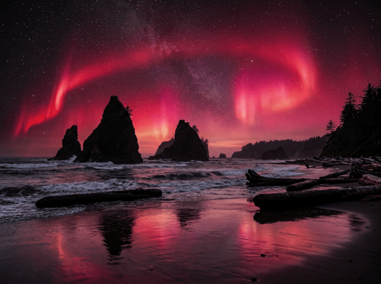 Storm Light in Olympic National Park