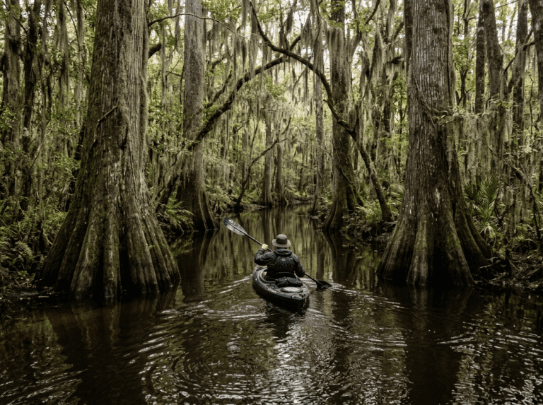 Inside Congaree National Park