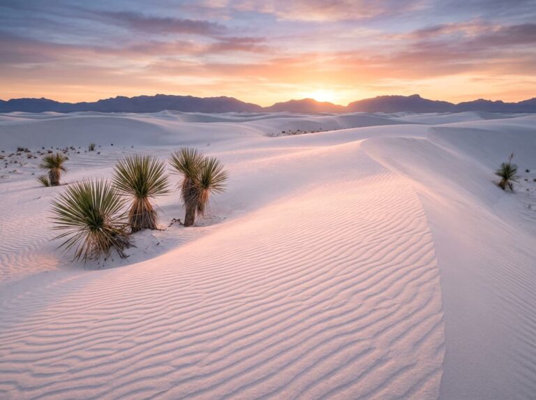 The Light at White Sands National Park