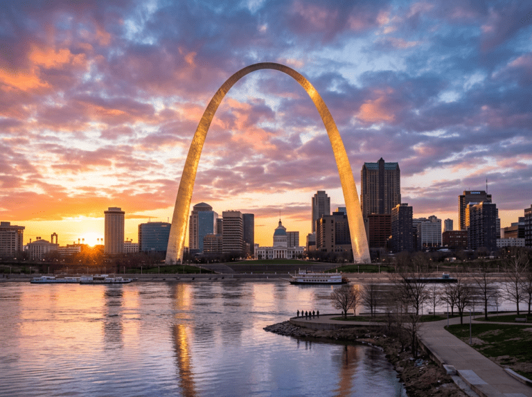 Finding Light in Gateway Arch National Park