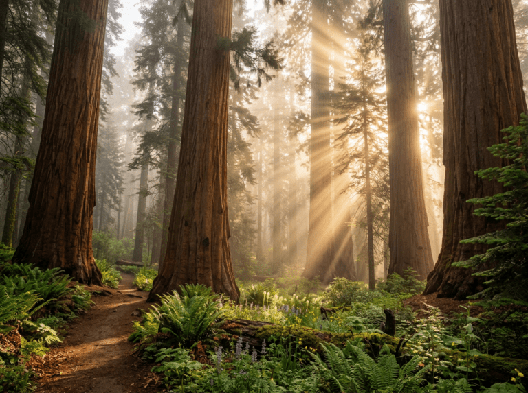 First Light at Sequoia National Park