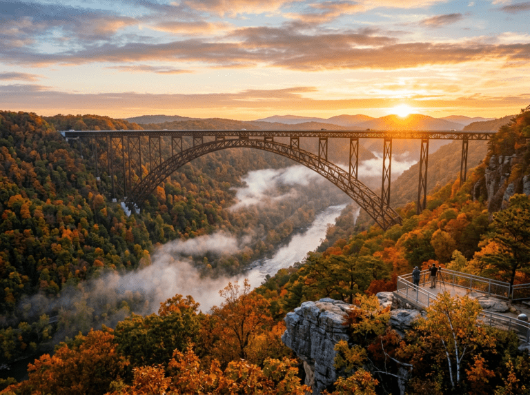 The Light at New River Gorge National Park