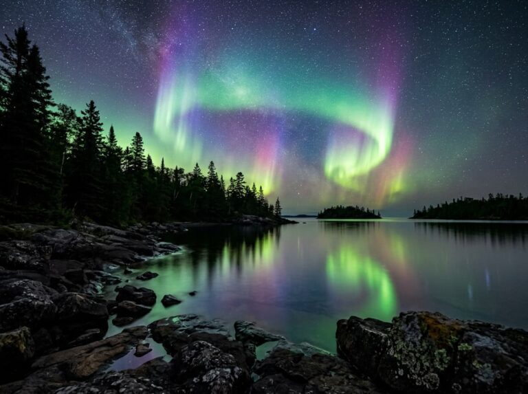 The Light at Isle Royale National Park